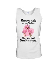 Flamingo Pizza Unisex Tank tile