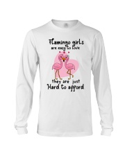 Flamingo Pizza Long Sleeve Tee tile