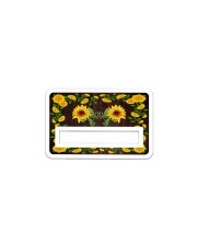 Credit Card Cover Sticker - Single (Horizontal) front