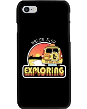 Never Stop Exploring Phone Case tile