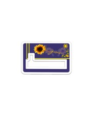 Credit Card Cover Sticker - Single (Horizontal) front