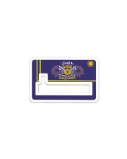 Credit Card Cover Sticker - Single (Horizontal) front