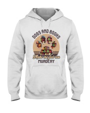 Dogs And Books1 Hooded Sweatshirt tile