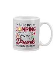 Take Me Camping Get Me Drunk Mug tile