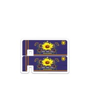 Credit Card Cover 2 pieces Sticker - Single (Horizontal) front