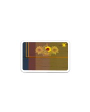 Credit Card Cover Sticker - Single (Horizontal) front