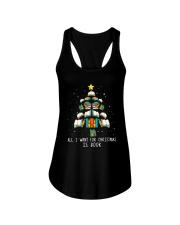 Christmas Is Book Ladies Flowy Tank tile