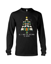 Christmas Is Book Long Sleeve Tee tile