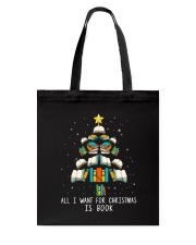 Christmas Is Book Tote Bag tile