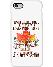 Camping Girl Phone Case tile