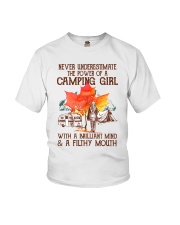 Camping Girl Youth T-Shirt tile