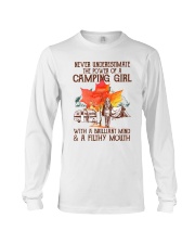 Camping Girl Long Sleeve Tee tile