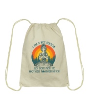 I Am A Nice Person 01 Drawstring Bag tile