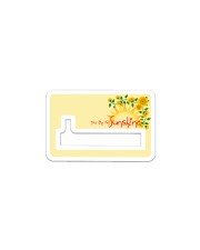 Credit Card Cover Sticker - Single (Horizontal) front