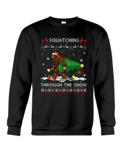 Squatching Through The Snow Crewneck Sweatshirt tile
