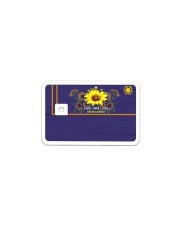 Credit Card Cover Sticker - Single (Horizontal) front