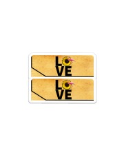 Credit Card Cover 2 pieces Sticker - Single (Horizontal) front