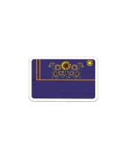 Credit Card Cover Sticker - Single (Horizontal) front