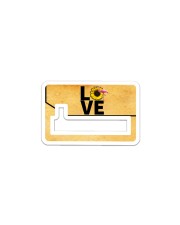Credit Card Cover Sticker - Single (Horizontal) front