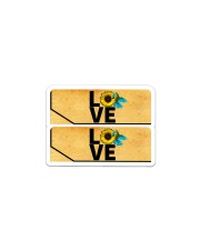 Credit Card Cover 2 pieces Sticker - Single (Horizontal) front