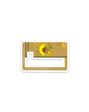 Credit Card Cover Sticker - Single (Horizontal) front