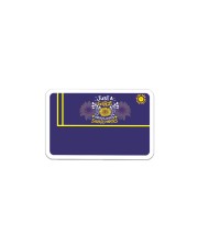 Credit Card Cover Sticker - Single (Horizontal) front