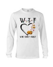Wine Turkey Family Long Sleeve Tee tile