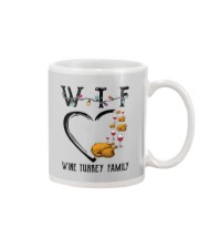Wine Turkey Family Mug tile