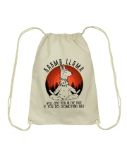 Karma Llama Drawstring Bag tile
