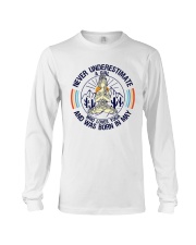 Never Underestimate Long Sleeve Tee tile