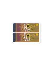 Credit Card Cover 2 pieces Sticker - Single (Horizontal) front