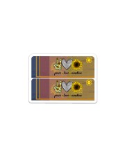 Credit Card Cover 2 pieces Sticker - Single (Horizontal) front