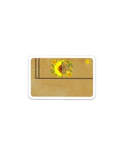 Credit Card Cover Sticker - Single (Horizontal) front