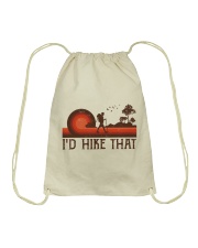 I'd Hike That Drawstring Bag tile