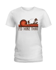 I'd Hike That Ladies T-Shirt tile
