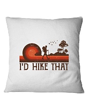 I'd Hike That Square Pillowcase tile
