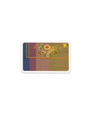 Credit Card Cover Sticker - Single (Horizontal) front