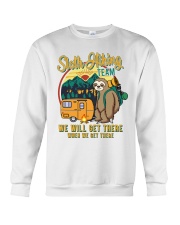 Sloth Hiking Team6 Crewneck Sweatshirt tile