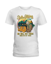 Sloth Hiking Team6 Ladies T-Shirt tile