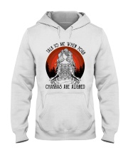 Talk To Me Hooded Sweatshirt tile