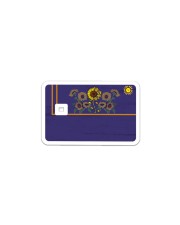 Credit Card Cover Sticker - Single (Horizontal) front
