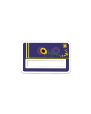 Credit Card Cover Sticker - Single (Horizontal) front