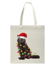 Black Cat Tote Bag tile