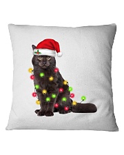 Black Cat Square Pillowcase tile