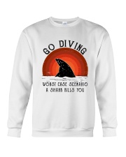 Go Diving Crewneck Sweatshirt tile