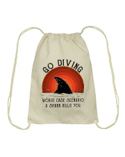 Go Diving Drawstring Bag tile