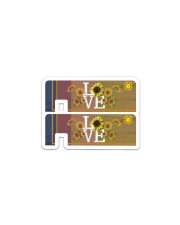 Credit Card Cover 2 pieces Sticker - Single (Horizontal) front
