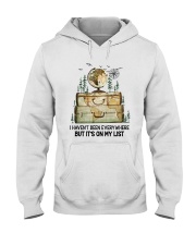It On My List2 Hooded Sweatshirt tile