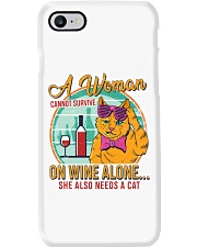 Woman Cannot Survive1 Phone Case tile