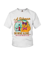 Woman Cannot Survive1 Youth T-Shirt tile